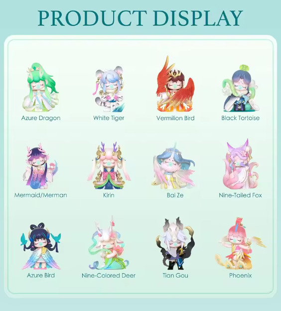 |Nanci Auspicious Animals Series Blind Box