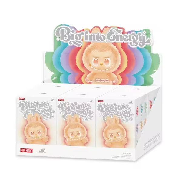 POP MART Big into Energy THE MONSTERS Series Vinyl Plush Blind Box
