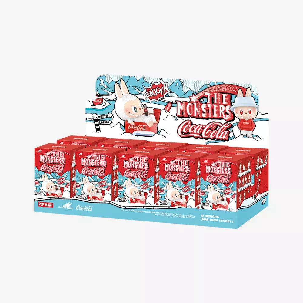 POP MART THE MONSTERS Coca-Cola 5個セット Pop Mart The Monsters Coca-Cola Series Plush Assortment Box