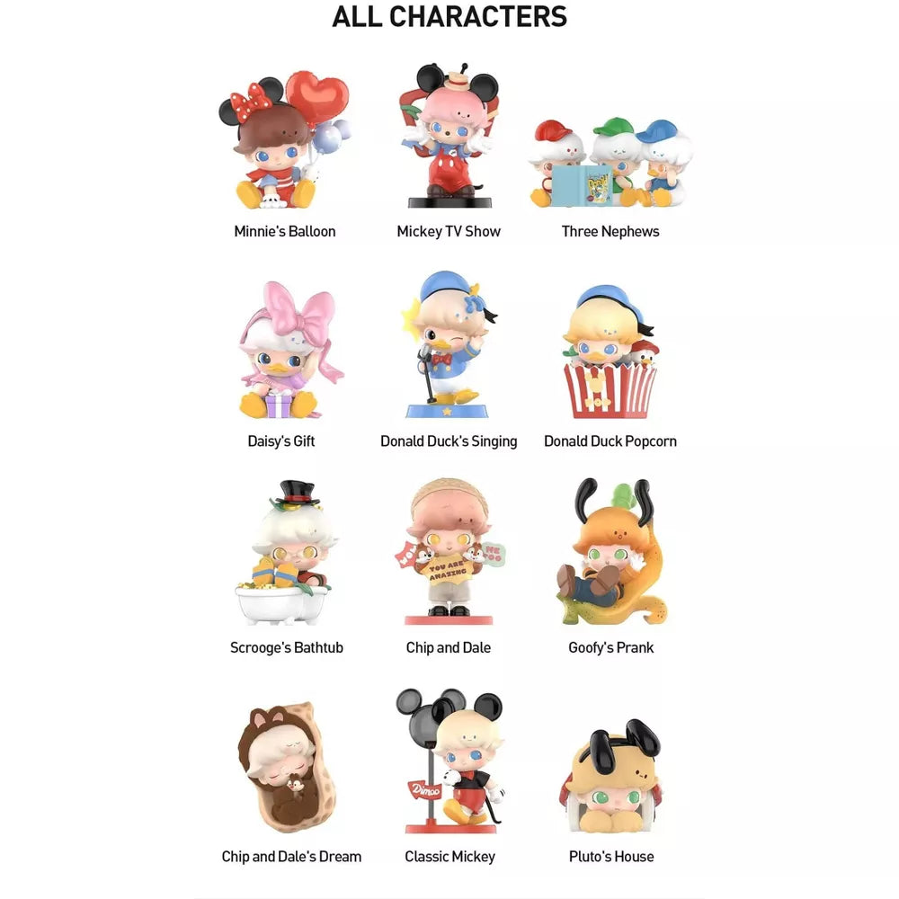 4. POP MART DIMOO WORLD × DISNEY Series Figures