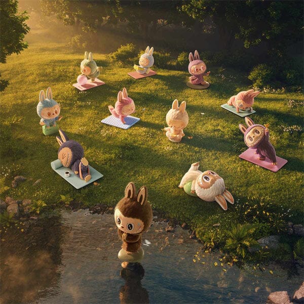 1. POP MART THE MONSTERS Lazy Yoga Series Figures